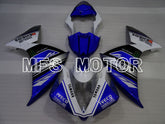 Carénage ABS injecté Yamaha YZF-R1 2009-2011 - Monster - Blanc Bleu - MFS3439